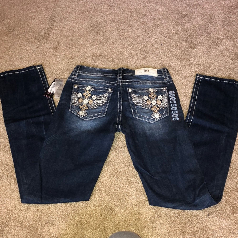 Miss Mee Jeans straight legged